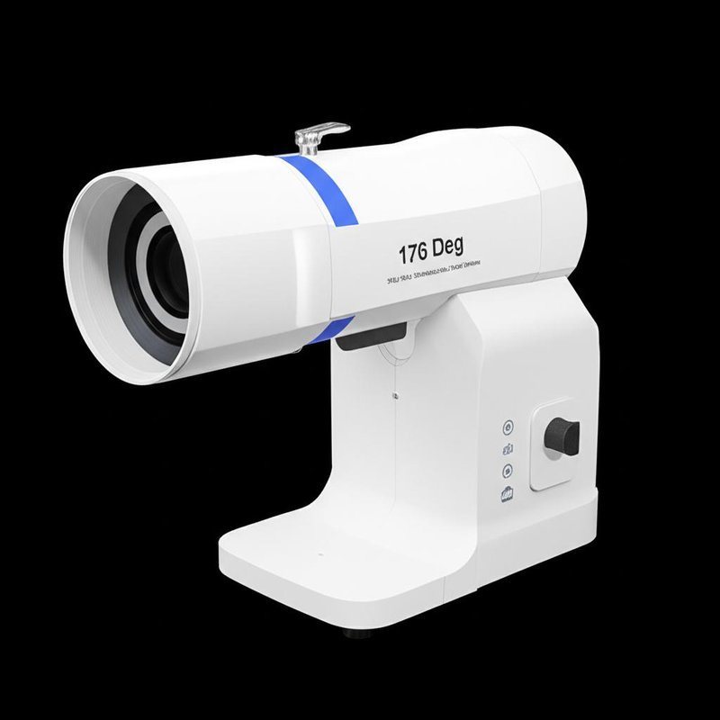 8μm οπτική ανάλυση Wide Field Fundus Camera με 27 ιντσών HD χρωματική οθόνη και αυτόματη εστίαση για οφθαλμική διάγνωση