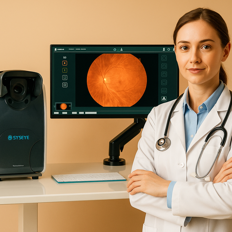 176° Wide Field Fundus Camera με LED True Color και αυτόματη λειτουργία για απεικόνιση αμφιβληστροειδούς υψηλής ευκρίνειας